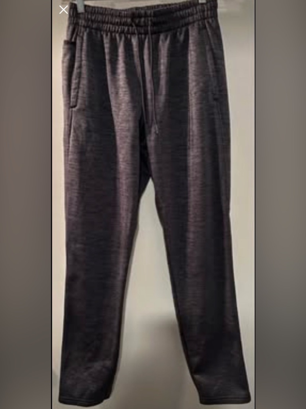 Men's under Armour Casual Elastic Waist Lounge/Athletic Pants - Charcoal Size M